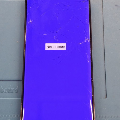 Original Display Redmi Note 14 Pro 5G Black cracked glass