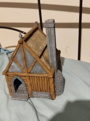 Dnd house like new with small broken part on roof