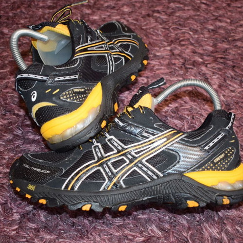 Asics Gel Trabuco GTX Black Men's Sports Shoes Size 43 Used