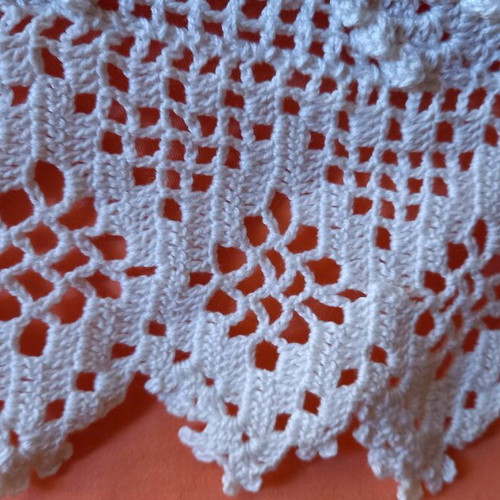 Handmade knitted blanket new with 2 decorative knitted covers