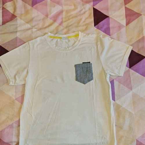Tshirt 14 years boy Ativo white like new