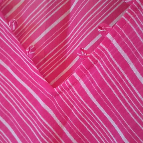Caftan like new, size M, white and pink