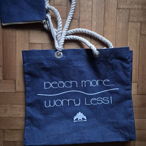 Beach bag Mykonos Grand Hotel Resort new, backpack type
