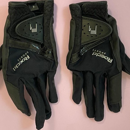 Roeckl Sports riding gloves size 7, black