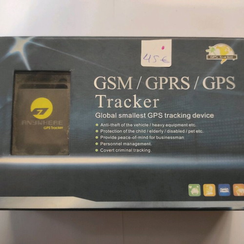 GSM.GPRS.GPS.Tracker used, smallest GPS tracking device