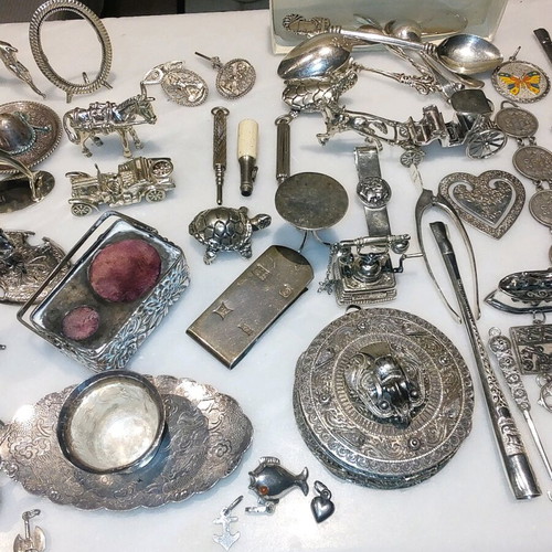 Silver Miniatures Collection like new