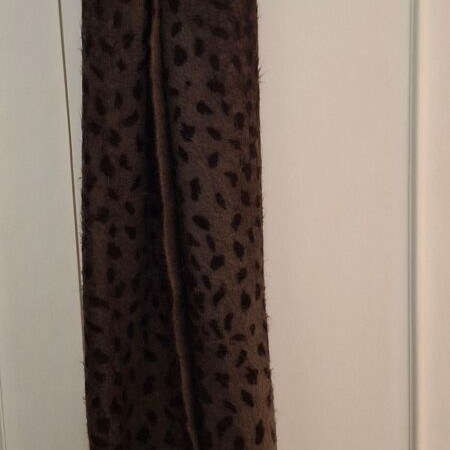 Animal print scarf brown new from Achilleas Accessories