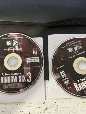Tom Clancy's Rainbow Six 3 Raven Shield PC CD like new