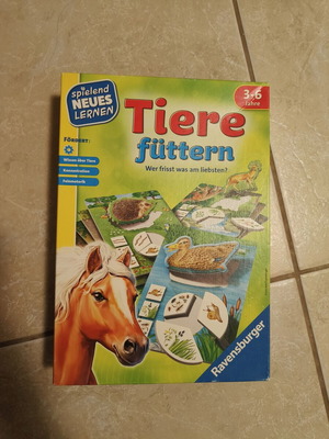 Tiere füttern educational animal learning game like new