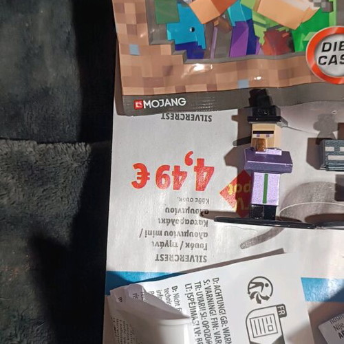 Minecraft metal figure new