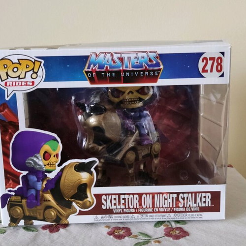 Funko Pop Rides Skeletor On Night Stalker new