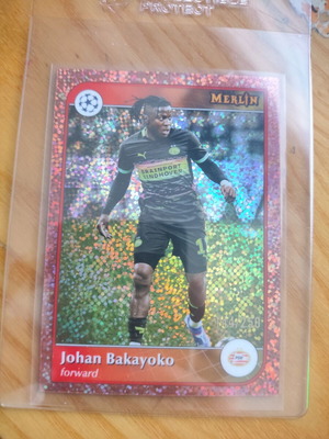Topps Merlin 2025-26 Johan Bakayoko PSV Eindhoven card like new