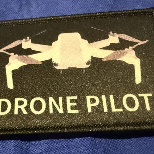 Velcro Drone Pilot Patch like new