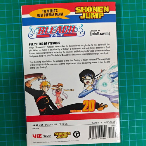Bleach Volume 20 End of Hypnosis new