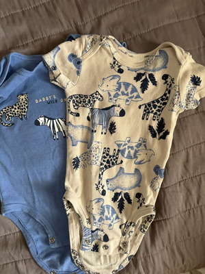 Baby rompers set of 2 for 3 months like new