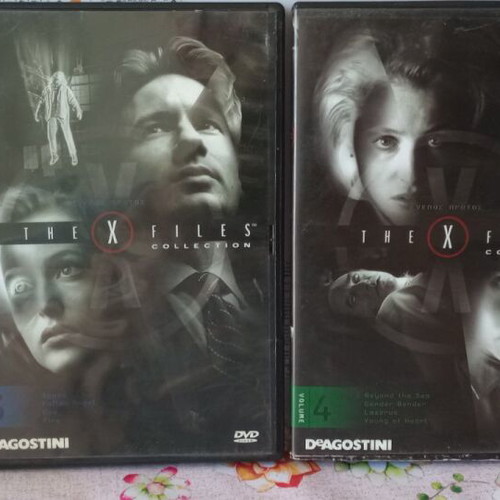 The X-Files DVD used, first season with Greek subtitles