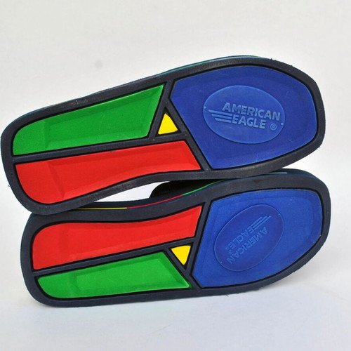 American Eagle 90s Vintage Blue Flip Flops like new, size 41