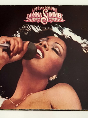 Donna Summer Live and More винилов запис като нов