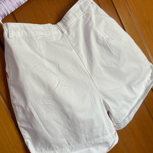 White high-waisted shorts Toi&Moi like new, size S