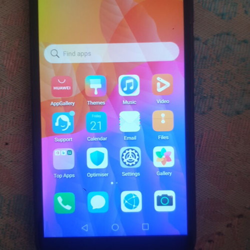 Huawei Y5p smartphone, black, Android