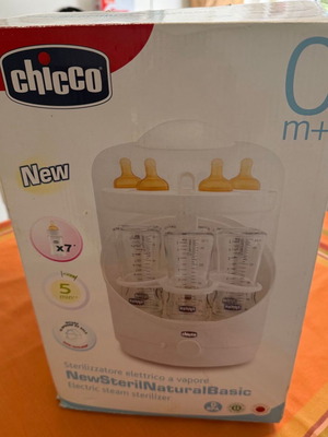 Chicco NewSterilNaturalBasic electric sterilizer like new