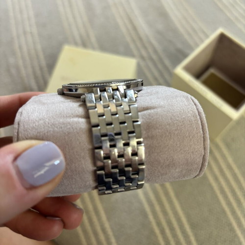 Michael Kors wristwatch, silver, women's