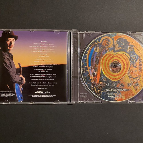 Santana Shaman CD like new, rock