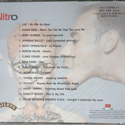 Nitro Love Attack CD promo like new, rock