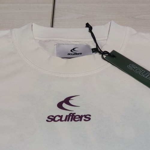 Scuffers t-shirt Large new, white, oversized streetwear