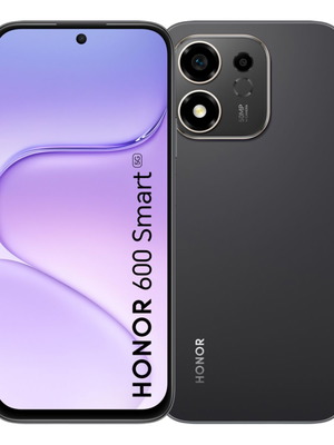 Honor 600 Smart 5G smartphone new, 128GB, Velvet Black