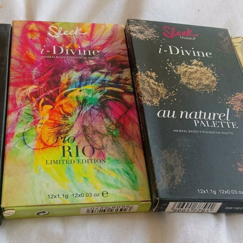 Sleek palettes like new, pack of 4 pieces