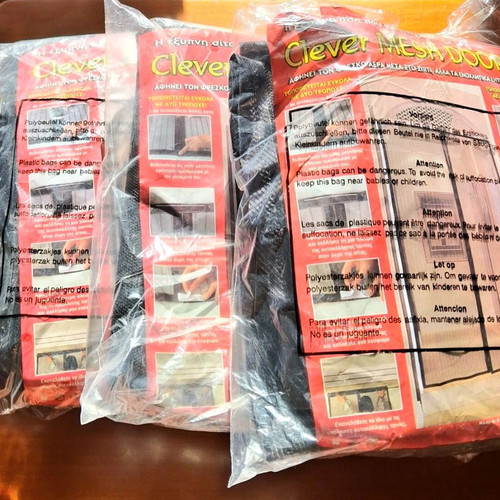 Clever Mesh Door pack of 3 new insect screen doors