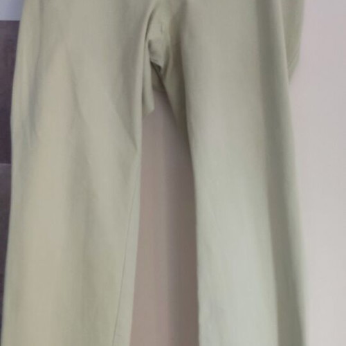 Elastic five-pocket pants like new, green, sizes XL and XXL