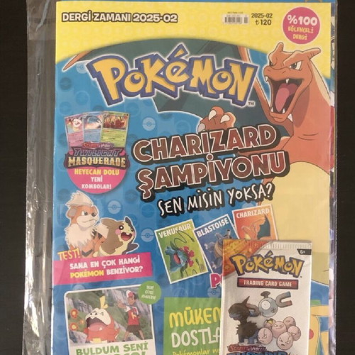 turkish pokemon cards Pokémon magazine Turkish edition new with… - € 6,00