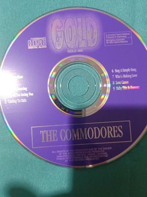 The Commodores Gold CD like new