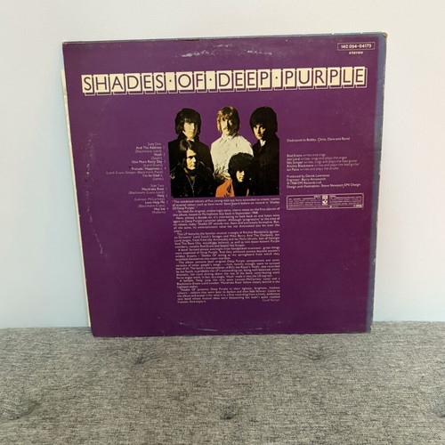 Deep Purple Shades of Deep Purple vinyl like new, rock