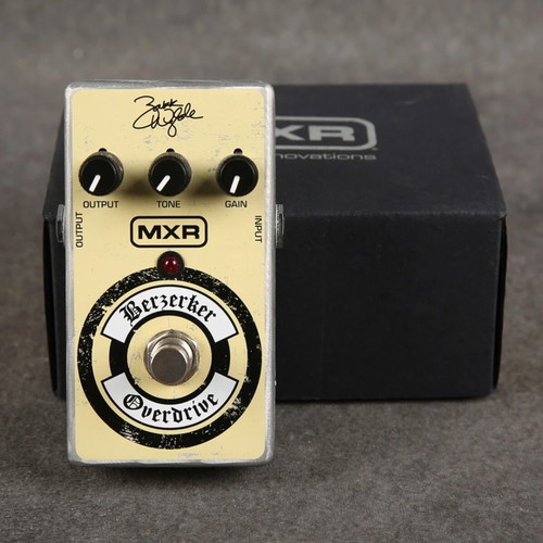 MXR ZW44 Overdrive pedal like new, rare discontinued model