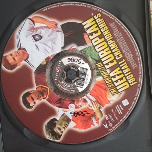 The Story of the UEFA European Football Championships DVD used, original collectible