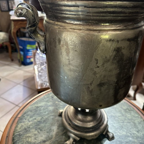 Russian samovar used, very old, excellent condition