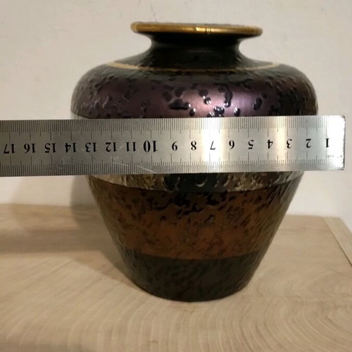Decorative vase like new, ceramic 17x14 cm