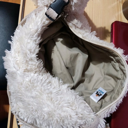 Jellycat plush lamb bag, soft and unique