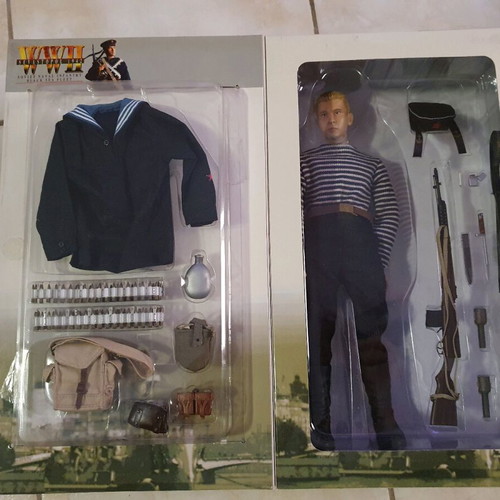 Dragon Action Figure Dmitri new, Soviet Naval Infantry 1942