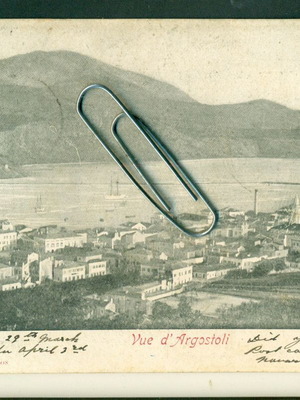 Παλιές καρτποστάλ Κεφαλονιά - Αργοστόλι - άποψη μεταχειρισμένη, ταχυδρομημένη