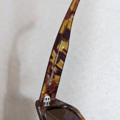 El Greco women's handmade sunglasses like new, multicolor