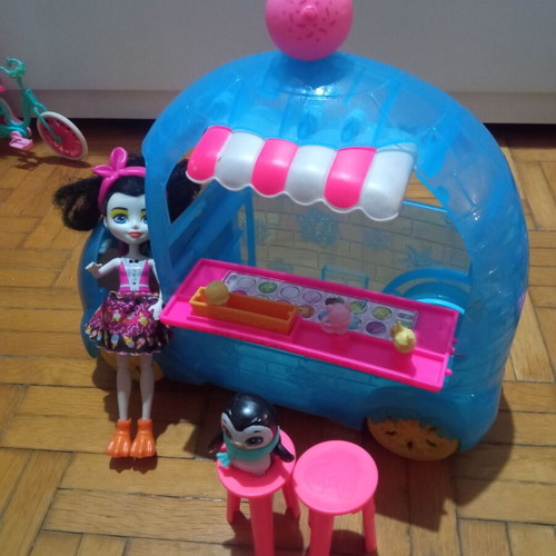 Enchantimals complete collection of houses and dolls used