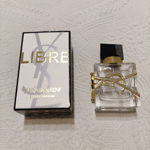 Libre YSL perfume bottle 30ml used with box