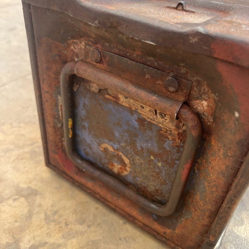Metal ammunition box used, WW2 1941