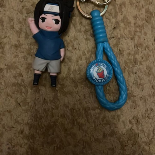 Sasuke figure keychain new