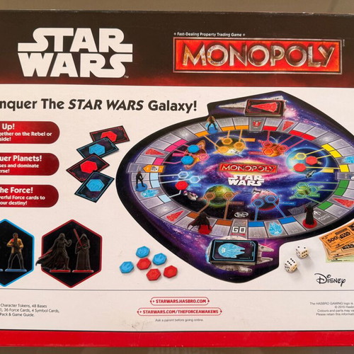 Monopoly Star Wars board game