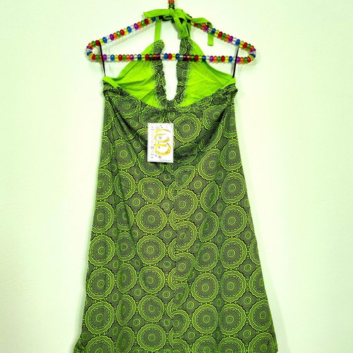 Women’s summer mini midi dress halter neck 100% cotton new M XXL